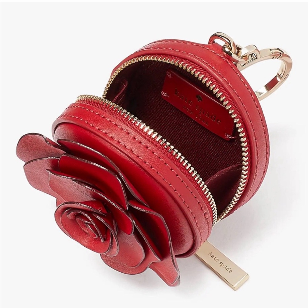 ISO NOT FOR SALE Kate Spade rose coin purse from Beauty and the Beast Collection